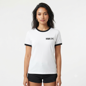 Camiseta de Moda para Mujer, Personalizable, Lisa, de Manga Corta, Informal - Product Image 1