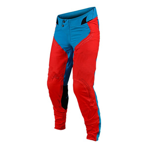 Pantalon de moto pour femme, couleur turquoise, avec genouillères grises, séchage rapide, pour toutes les saisons, vêtements de course - Product Image 4