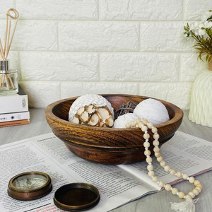 Bol en bois de haute qualité bois de manguier naturel conception personnalisée pour salade collations souvenir décor de table bols fournisseur en gros - Product Image 6