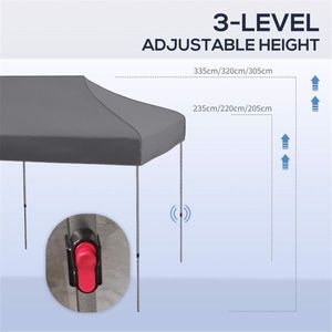 Gray Pop-Up <b>Canopy</b> <b>Tent</b> - Product Image 3