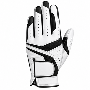 Guantes de Golf de Piel Cabretta con Logotipo Personalizado Más Vendidos, Guantes de Golf para Mujer (Mano Izquierda) y Hombre (Mano Derecha) - Product Image 1