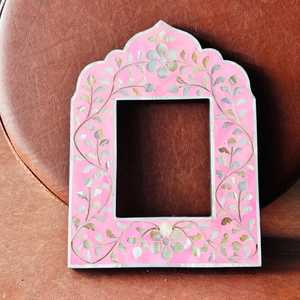 Marco de Fotos Decorativo Cuadrado de Alta Calidad con Incrustaciones de Madreperla, Diseño Personalizado, Artesanía, Decoración de Pared, Tamaño Personalizable - Product Image 6