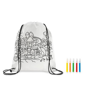Sac à jouets dessin non tissé - Product Image 1