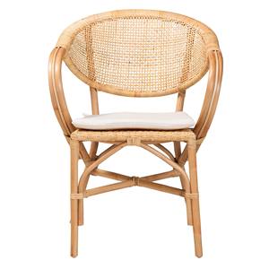 New Arrival Eco Friendly Handwoven Vintage Handmade Rattan Armchair With Cushion With Cushion For Living Room Hotel And Resort - Product Image 2