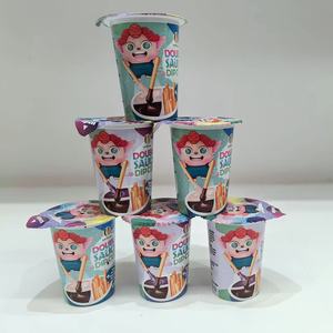 ขนมเด็กขายส่งแบบ OEM บิสกิตแท่งเคลือบช็อกโกแลตนมหวาน บิสกิตแท่งจุ่มซอสช็อกโกแลต - Product Image 5