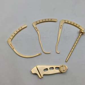 ชุดเครื่องมือผ่าตัดกระดูกและข้อสำหรับสุนัขแบบใช้ซ้ำได้ 5 ชิ้น สำหรับการผ่าตัดข้อเข่าแบบ Cross Band พร้อมอุปกรณ์นำทางการเจาะ ACL PCL Reconstruction Target Device - Product Image 2