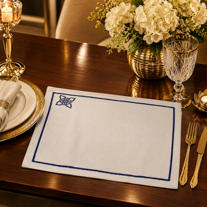 Set de table en coton de qualité supérieure, résistant à la chaleur, écologique, lavable, en tissu doux, brodé, esthétique - Product Image 3