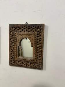 Panel de arco de madera tallado a mano antiguo |   Marco de Puerta Vintage de Estilo Indio Moderno de Mediados de Siglo, Decoración de Pared, Muebles para el Hogar, Dormitorio, Duradero - Product Image 6