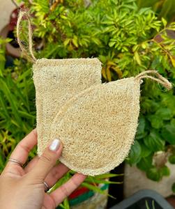 Almohadillas de esponja vegetal natural para baño y cocina utiliza 3 capas con cuerda de fibra de coco de alta calidad del servicio de embalaje OEM de Vietnam - Product Image 3