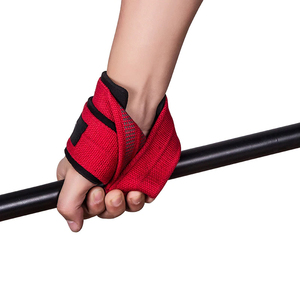 Figure 8 <b>Weight</b> Lifting Straps Buckle Fabric Powerlifting Gym Fitness Bodybuilding <b>Barbell</b> Wrist Support OEM Service - Product Image 2