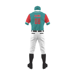 New Design High Quality Quick Dry Baseball Uniform for Sale Wholesale Breathable Baseball Uniform - Product Image 5