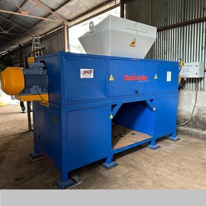 Trituradora RDF de Doble Eje Semiautomática con Capacidad de 500 kg/h, Máquinas Eléctricas para Triturar Plástico - Product Image 1