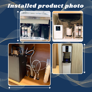 Système de filtration d'eau RO efficace à 96% avec réservoir AQ-50-1, 5 étages, 75G, filtre à eau Global Aqua, maison, bureau, 110-240V - Product Image 6