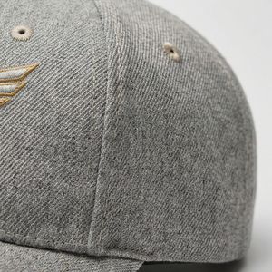 Casquettes de baseball sportives gris clair avec motif aigle doré, nouvelle collection été, anti-transpiration, ajustables, style professionnel pour homme et femme A1 - Product Image 5