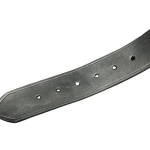 Ceinture large en cuir pour homme, cuir véritable de qualité supérieure, boucle durable, style classique et utilitaire, pour les occasions décontractées - Product Image 4
