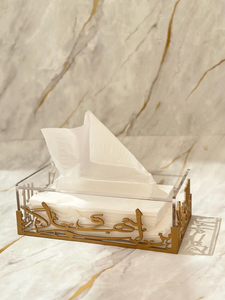 New Design Handmade Resin Tissue <b>Box</b> for Home and Hotel Tabletop Decoration Available at Affordable Price - Product Image 2