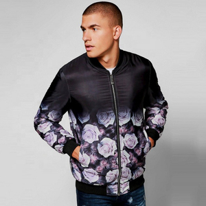 High Quality Customizable Satin Baseball <b>Jackets</b> Varsity Style <b>with</b> Stand Collar Sublimation Technique Wholesale <b>with</b> <b>Lining</b> - Product Image 1
