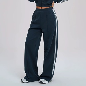 Wholesale Straight Leg <b>Sweatpants</b> <b>Women</b> French Terry Oversized Breathable Custom Logo Printed Blank Wide Leg <b>Sweatpants</b> <b>Women</b> - Product Image 5