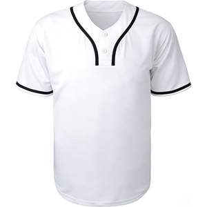 Modern Fit Baseball Jersey Lightweight Athletic Teamwear Factory - Product Image 3