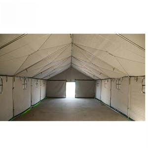 Tente extérieure à double couche en tissu Oxford imperméable de qualité supérieure, conçue sur mesure, abri portable quatre saisons, installation rapide pour le camping - Product Image 2