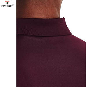 T-shirt personnalisable de haute qualité en polyester/coton tricoté respirant à col roulé et manches courtes 210 g/m² - Product Image 5