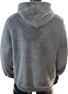 Sudadera con Capucha para Hombre de Alta Calidad, Mezcla de Poliéster y Algodón, Forro Polar Grueso, Cálida para Invierno, Informal, Ecológica, de Secado Rápido - Product Image 2