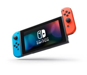 Consola Nintendo Switch 100% Original con Joy-Con Azul Neón y Rojo Neón, Controles Azul Neón y Rojo Neón, Alimentada por Batería, para Jugar - Product Image 2