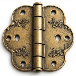 Heavy Gauge Brass Door <b>Hinges</b> Designed For Stable Door Support And Smooth Everyday Functional Performance - Product Image 2