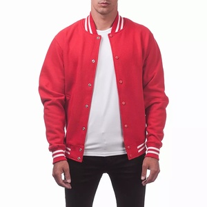 Direct Bulk Seller of Varsity <b>Jackets</b> with Geometric Pattern 100% Wool Offering Factory Pricing Custom Branding Capabilities - Product Image 1