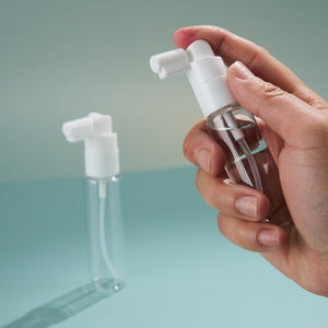 Nouvelle conception, flacon pulvérisateur nasal portable en plastique PE de 30 ml et 40 ml avec grand bouchon, flacon pulvérisateur nasal et oral pour soins personnels - Product Image 6