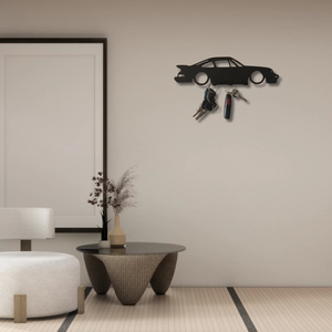 <b>Wall</b> Mounted Stainless Steel Powder Coated Multifunction Key Hanger <b>Rack</b> Home Decor - Product Image 2