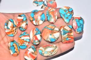 Pierre précieuse turquoise épineuse de qualité supérieure pour bijoux - Product Image 5