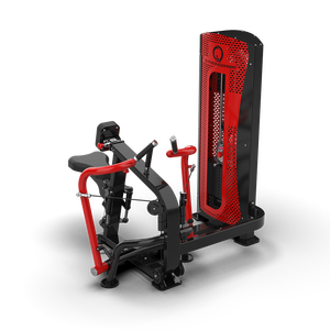 เครื่องฝึกกล้ามเนื้อหลังแบบนั่งพร้อมแผ่นน้ำหนัก - Product Image 1