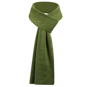 Écharpe longue en jacquard tricoté légère et écologique pour l'hiver, avec pompons, style arabe, foulard musulman, rétention de chaleur - Product Image 1