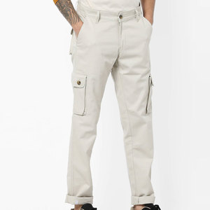 Pantalon cargo pour homme, confort quotidien, coupe décontractée, tissu respirant, conçu pour les tenues décontractées et les activités de plein air - Product Image 1