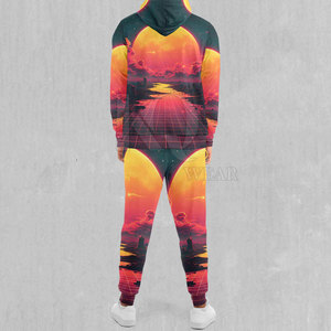Chándal de Invierno para Hombre, Talla Grande, Sublimado, con Tela Ligera, Acabado Suave y Diseño Impreso Atractivo para Fitness - Product Image 2