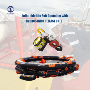 طوف نجاة من نوع HSC قياسي مفتوح ذاتي النفخ لليخوت 30 Pers قوارب نهرية للنجاة للبيع - Product Image 3