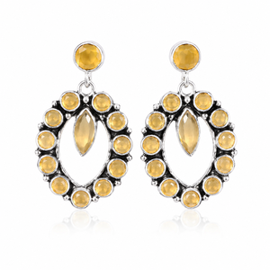 Fournisseur en gros de boucles d'oreilles pendantes en laiton oxydé argenté pour femmes |   Fournisseur en gros, fabricant direct d'usine - Product Image 5