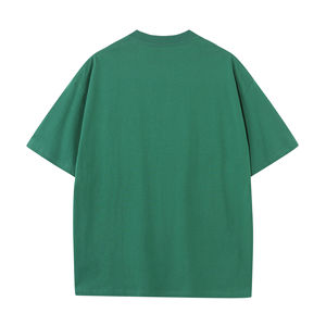 20 Camisetas de Hombre 100% Algodón 300gsm Vintage Cuello Redondo Manga Corta Ajuste Regular Transpirables Lisas Personalizables Tallas Grandes - Product Image 2