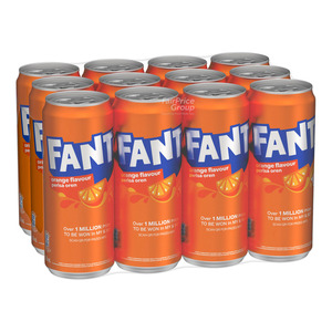 Bulk Supply Fantaa Orange <b>Soft</b> <b>Drink</b> 250ml Aluminum Can Carbonated Soda Beverage Wholesale Export Refreshing Citrus Flavor <b>Drink</b> - Product Image 1
