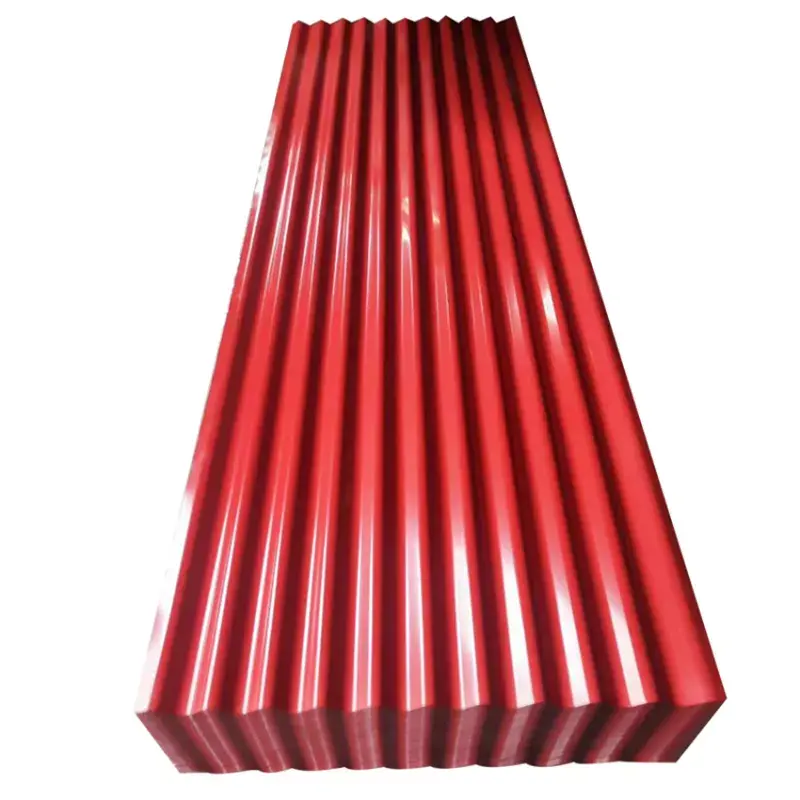 DX51D PPGI roofing steel sheet 0.18mm 4*8ft corrugated metal sheet in factory hot sale price