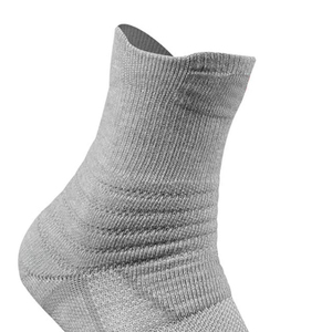 Calcetines deportivos de algodón/bambú personalizados con bordado de diseñador, antideslizantes, ecológicos, para hombre, servicio OEM, con suela de descarga. - Product Image 4