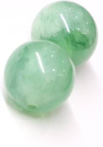 Perles rondes en résine verte écologiques faites à la main pour la fabrication de bijoux et les projets d'artisanat Fête des mères FAIZA CRAFT - Product Image 3
