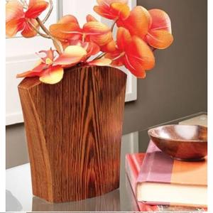 Vase à fleurs en bois de forme personnalisée, décoration, cadeau, vase en bois de qualité supérieure, design élégant, artisanat en bois, vase attrayant - Product Image 2