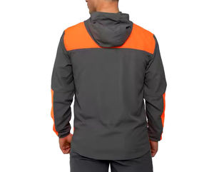 Outdoor Running Men <b>Plus</b> <b>Size</b> Windbreaker Jacket Soft Polyester Rain <b>Waterproof</b> Jacket Hoodie wash men <b>coat</b> OEM Breathable - Product Image 4