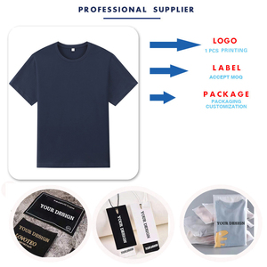T-shirt en coton uni à manches courtes et col rond pour homme, coupe classique, jersey décontracté, teinture unie, 100% coton - Product Image 5