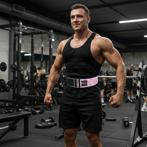 Rexfit เข็มขัดออกกำลังกายหนักสำหรับเล่นกีฬาเพื่อความมั่นคงหลักและเข็มขัดฝึกความแข็งแรงพร้อมหัวเข็มขัดแบบคันโยก - Product Image 3