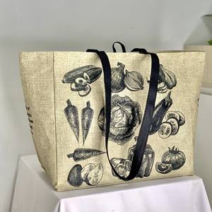 Bolsas Ecológicas Resistentes con Forma de Barco para Mujer, Bolsas de Compras con Logotipos, Precio de Fábrica, Fábrica en Vietnam - Product Image 5