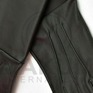 Customized Design Comfortable Opera Length Winter Warm Sheepskin Kids Leather Gloves - Product Image 3