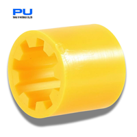 Couplages d'arbre en polyuréthane (PU) rigides et flexibles, personnalisables OEM, écologiques, à usage industriel, avec coussinets de couplage à anneau élastique
